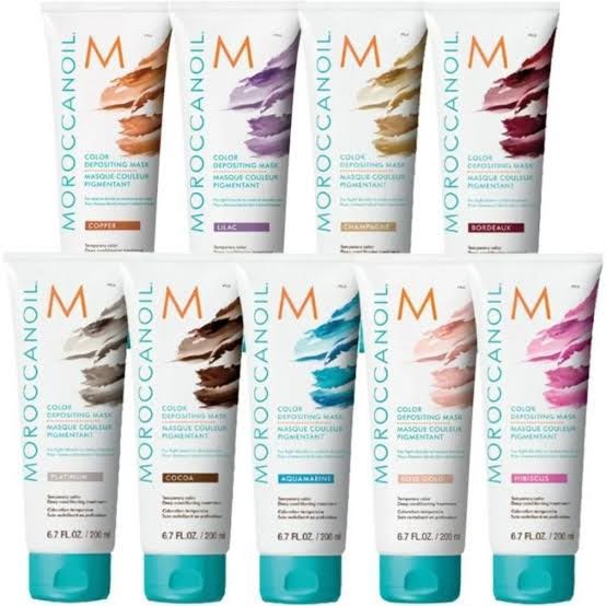 Moroccanoil Color Depositing Mask, tonos disponibles